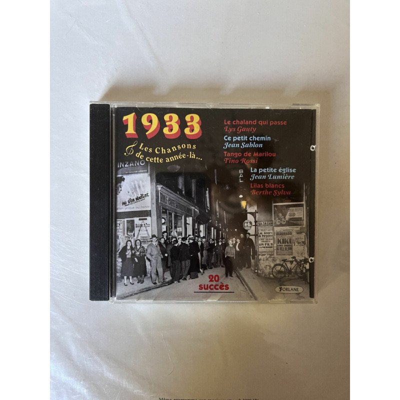 CD Les chansons de cette année là CD