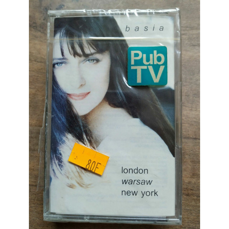 Basia - London Warsaw New York Cassette Audio-K7 NEUVE SOUS BLISTER