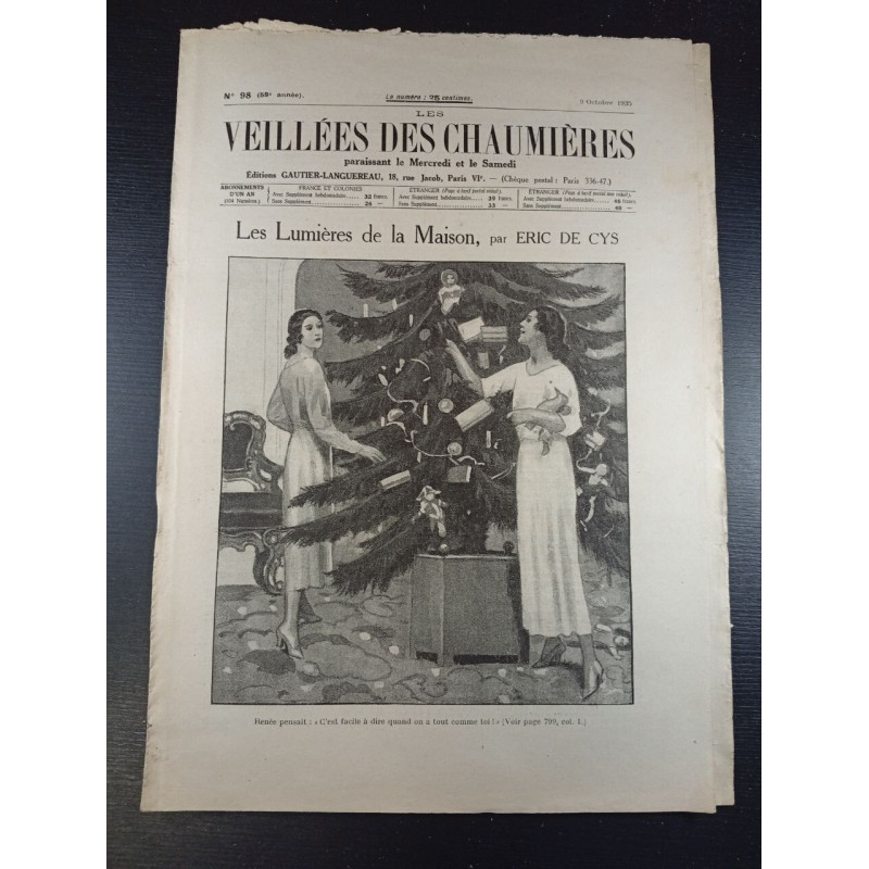 Les veillées des chaumières n°98 58 année