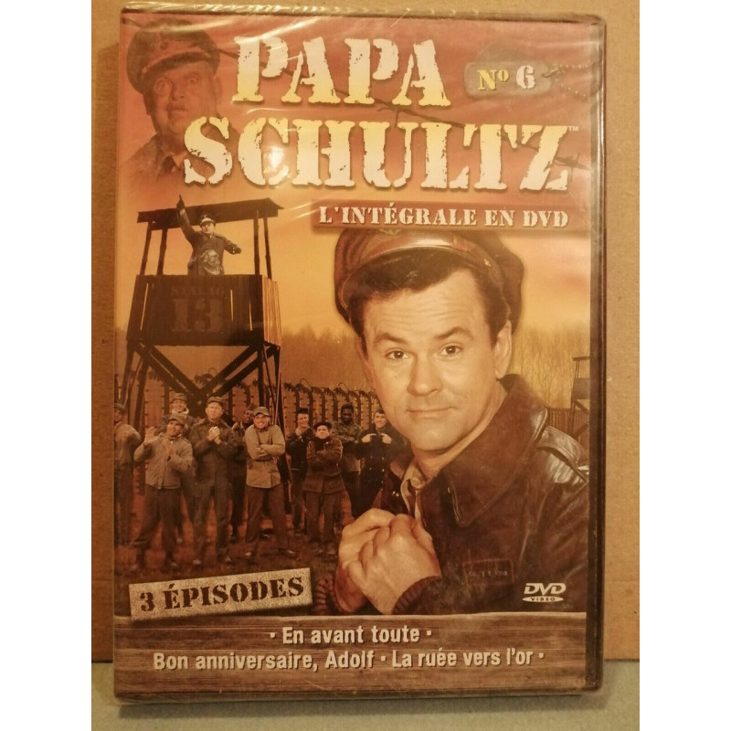 Papa Schultz N6 L'intégrale en DVD 3 épisodes DVD Neuf sous blister
