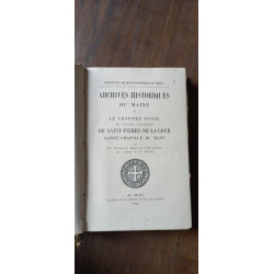 Le V-te Menjot D'Elbenne - Saint-Pierre-De-La-Cour Sainte-Chapelle...