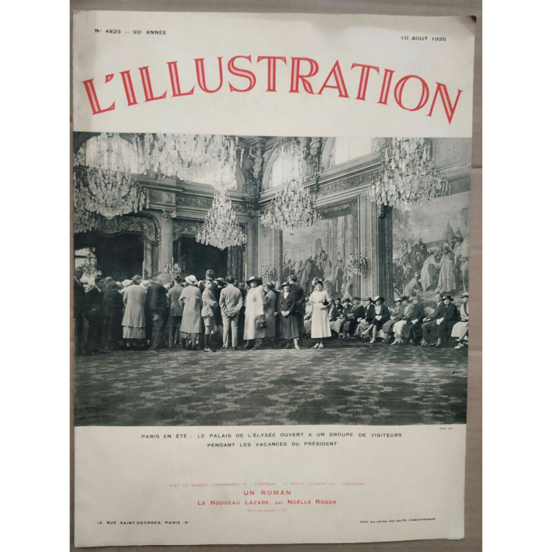 n4823 10 Août 1935 La Petite Illustration n735 10 Août 1935