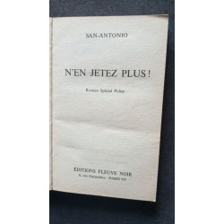 San Antonio N'en jetez plus