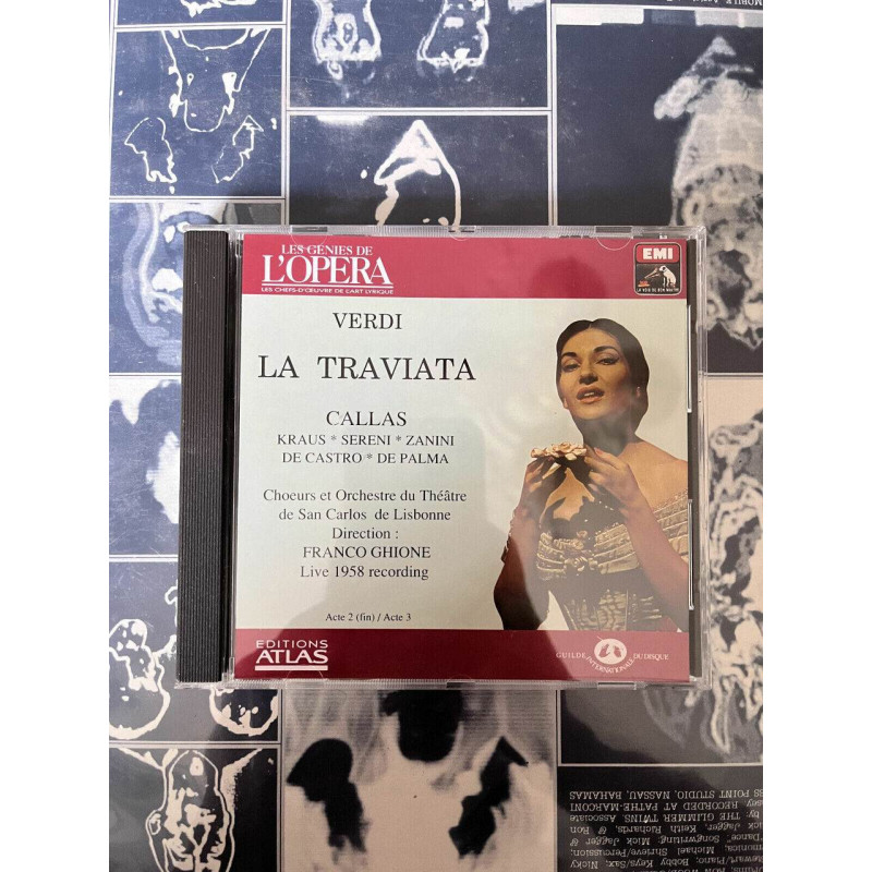 Verdi La Traviata - Acte 2 din Acte 3 CD