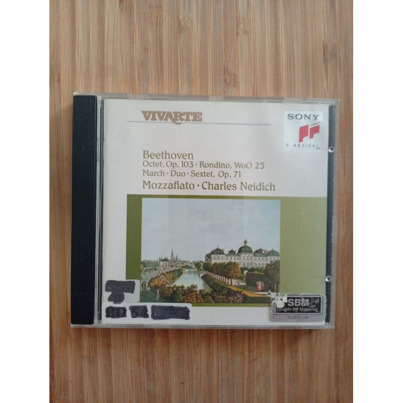 Beethoven Octet Op. 103 Rondino WoO 25 March Duo Sextet Op. 71...