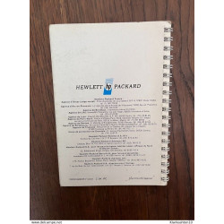 Hewlett-Packard HP-33E. Manuel d'Applications