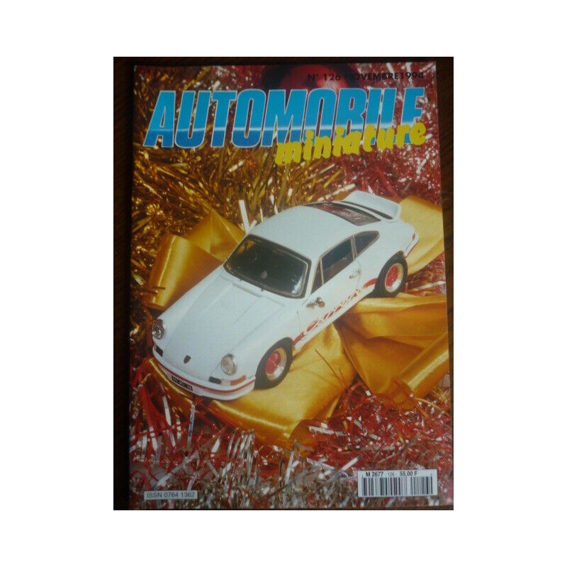 Automobile miniature n126 NOVEMBRE 1994 modélisme