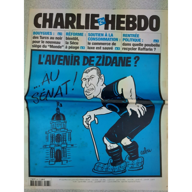Revue Charlie Hebdo n° 633