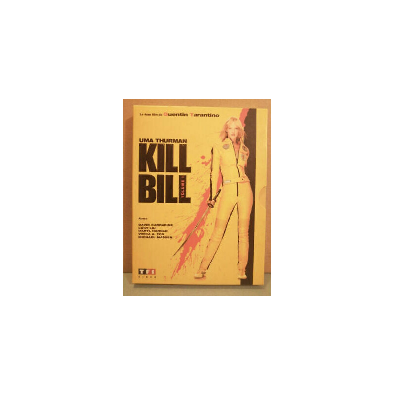 Kill Bill Volume 1 Uma Thurman 2 DVD