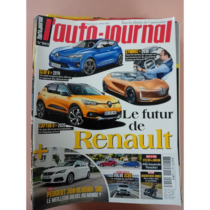 Revue L'Auto Journal N° 993