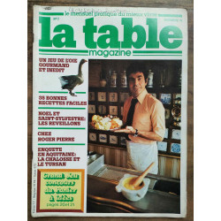 La Table Magazine n2 Décembre 1976