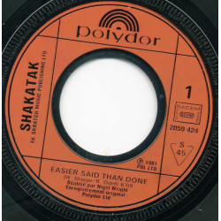 Easier Said Than Done