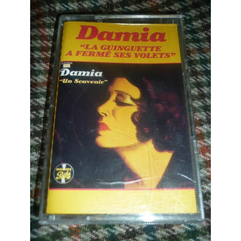 Damia La guinguette a fermé ses volets Cassette Audio-K7 Pathé-EMI...