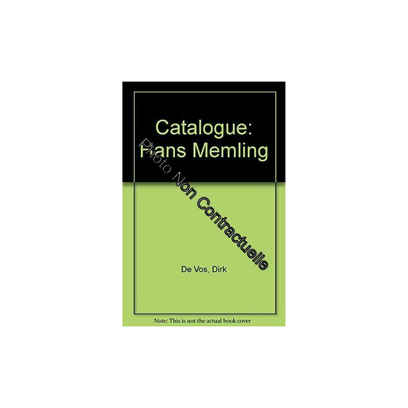 Hans Memling: Catalogue by Vos Dirk de (1994) Paperback