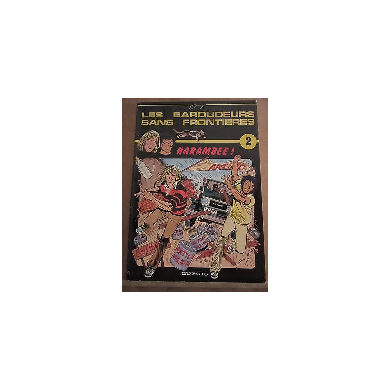jarry Les Baroudeurs sans Frontières Tome 2 harambee