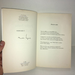 PETITE SUITE INDEFINIE Poèmes 300ex l'amitié par livre