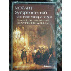 mozart Symphonie n40-j-p wallez Cassette Audio-K7 Forlane UMK 6500