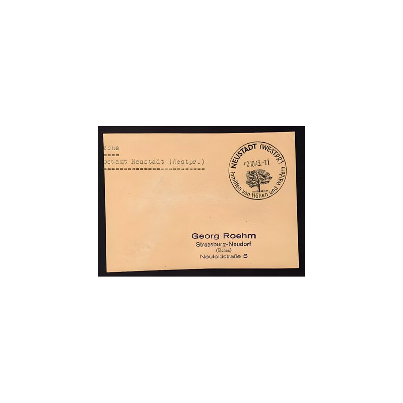 Postsache Absender Postamt NEUSTADT du 021043