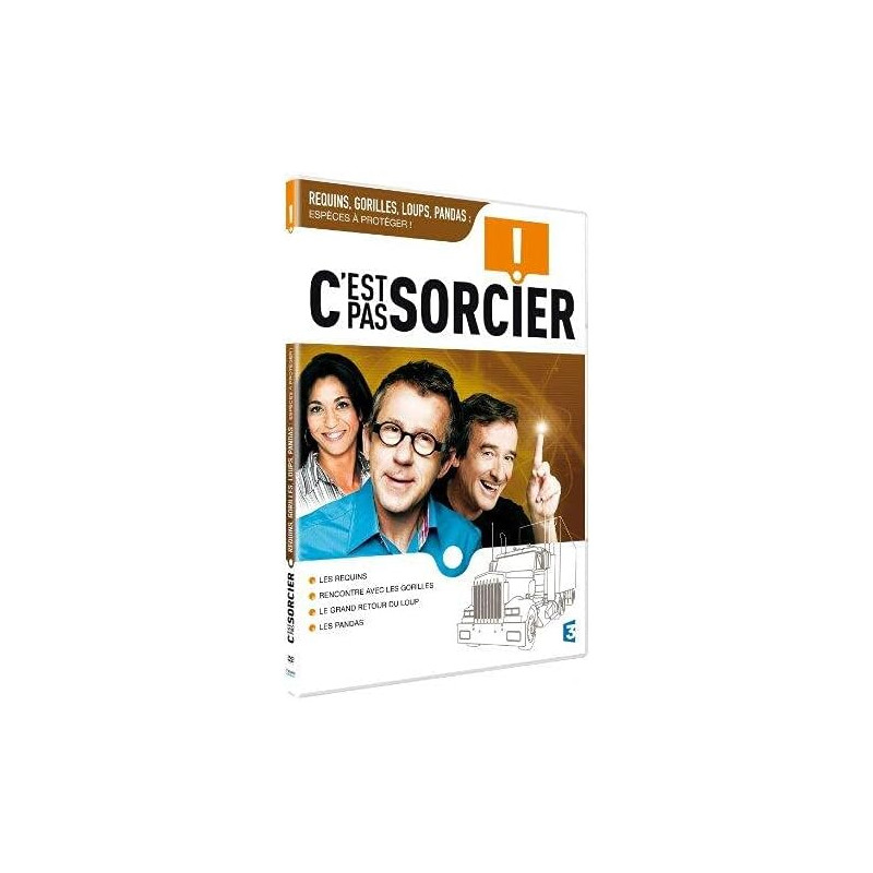 C'est Pas Sorcier: Requins gorilles loups pandas - espèces à...
