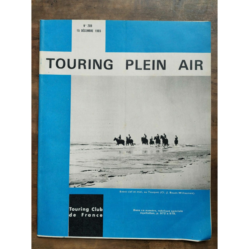 Touring Plein Air n209 Décembre 1965 Touring club de France