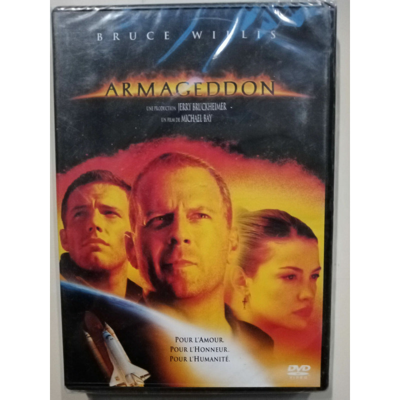 Armageddon Bruce Willis Billy Bob Thornton DVD simple