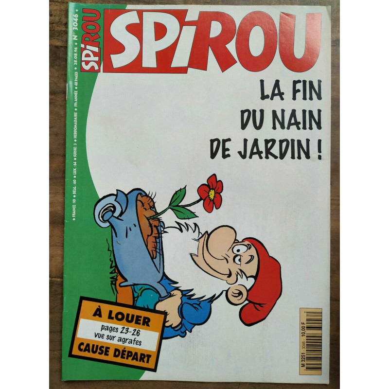 Magazine Spirou n3046 Août 1996