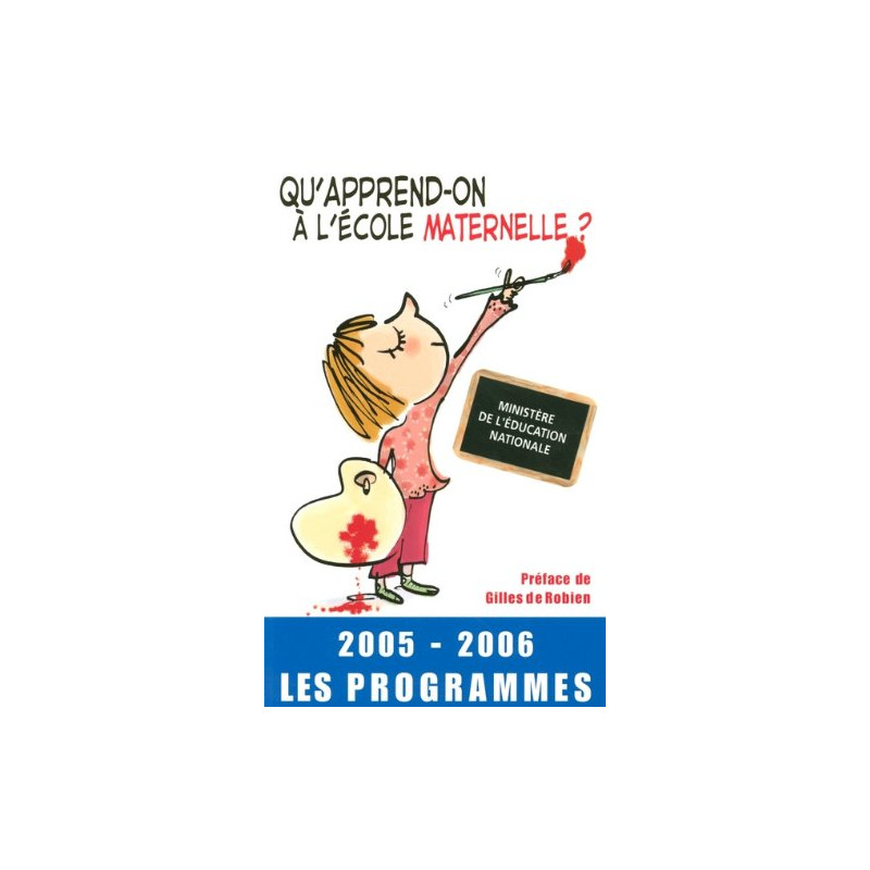 Qu apprend on ecole mat 05 06