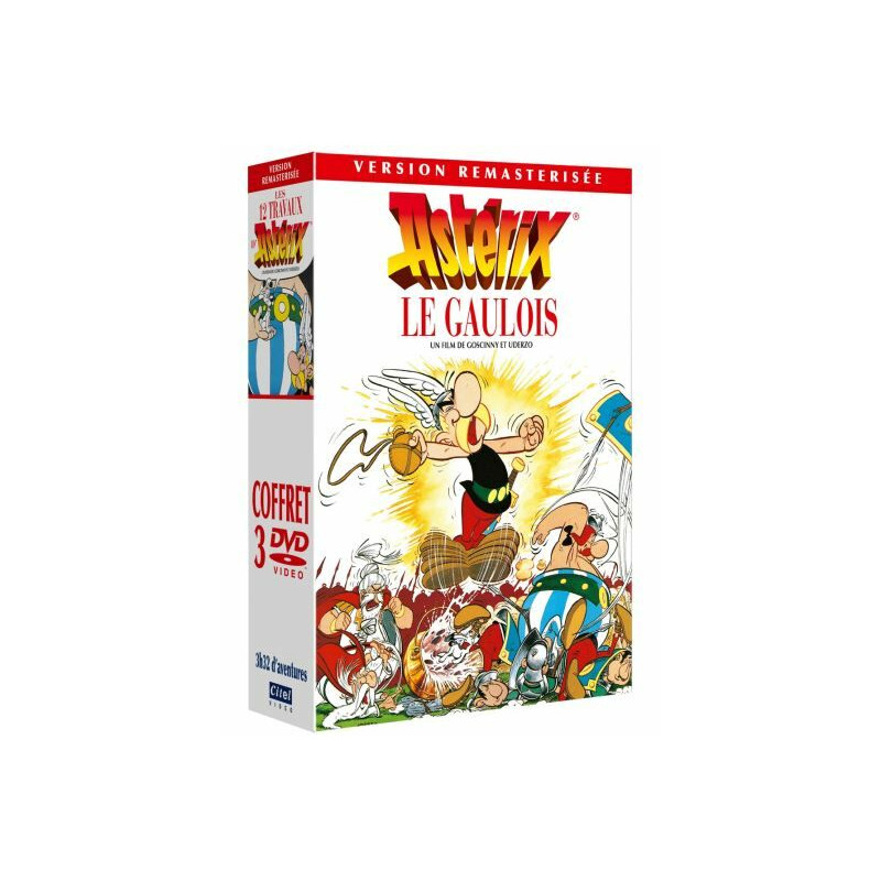 Coffret Astérix le Gaulois - Les 3 premiers films animés