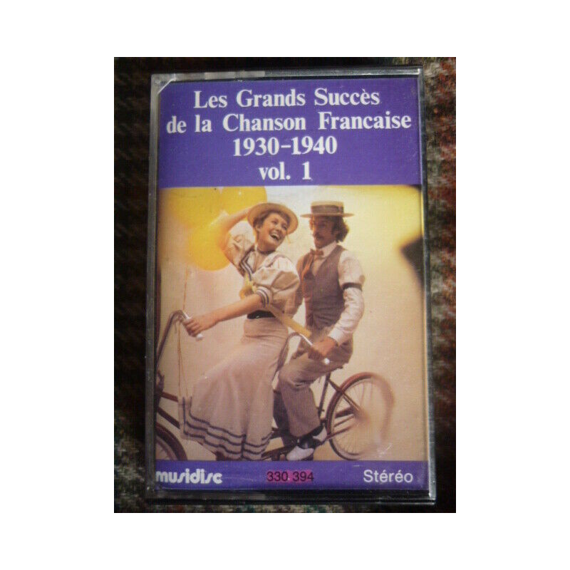 LES GRANDS SUCCES DE LA CHANSON francaise 19301940 vol 1 cassette...