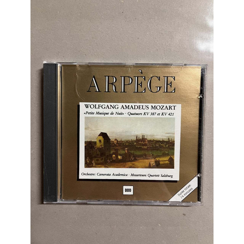 mozart Petite Musique de nuit Quatuors 387 et KV 421 - arpège CD