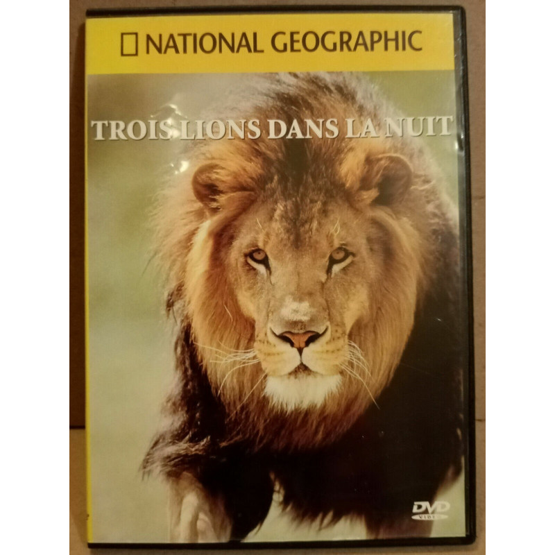 Trois lions dans la nuit DVD