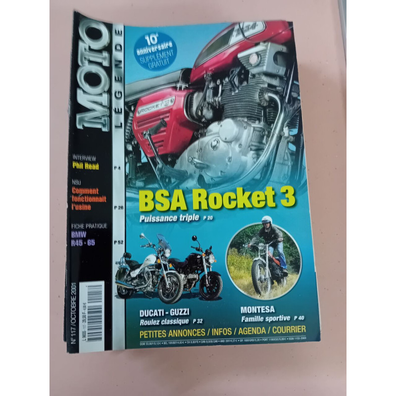 Revue Moto Légende N° 117