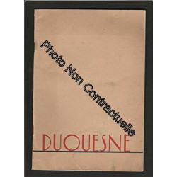 Catalogue Publicitaire DUQUESNE 1935 Nourritures Matériel pour Animaux