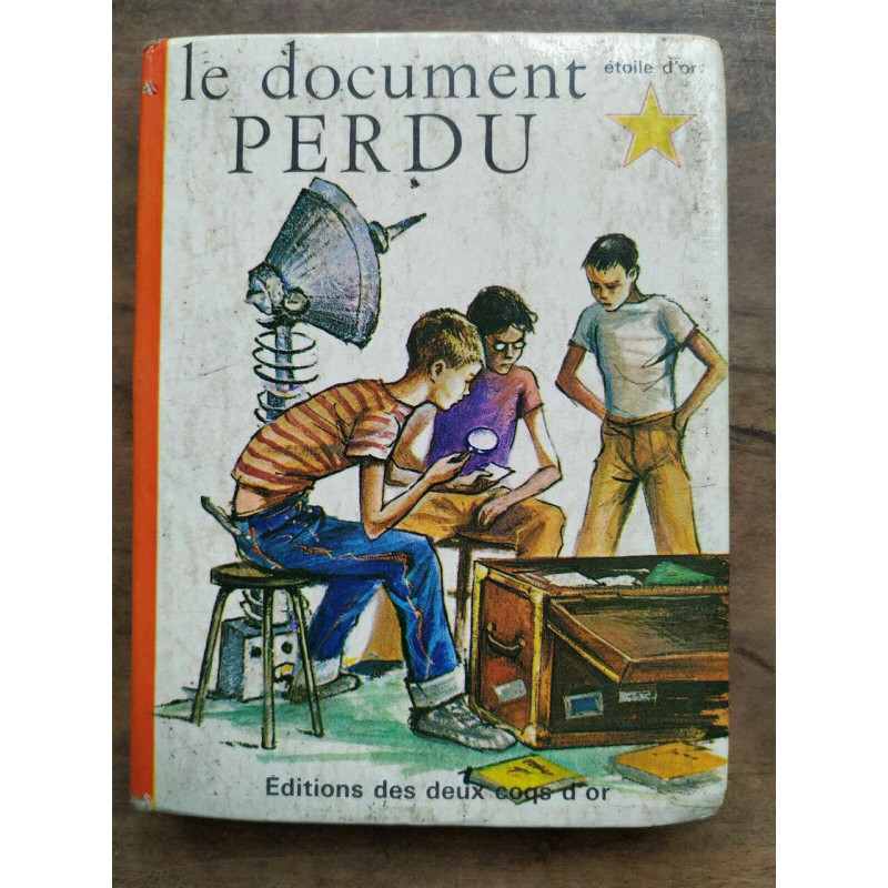 Le document perdu étoile d'or