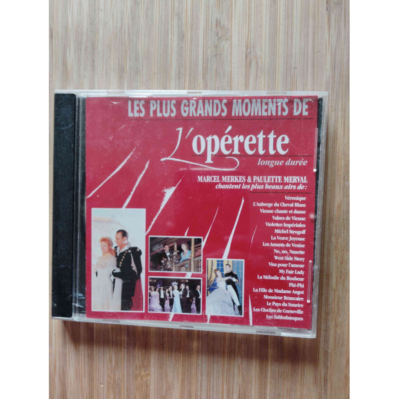 Marcel et Paulette Merv Merkes - Les Plus Grands Moments De L'o