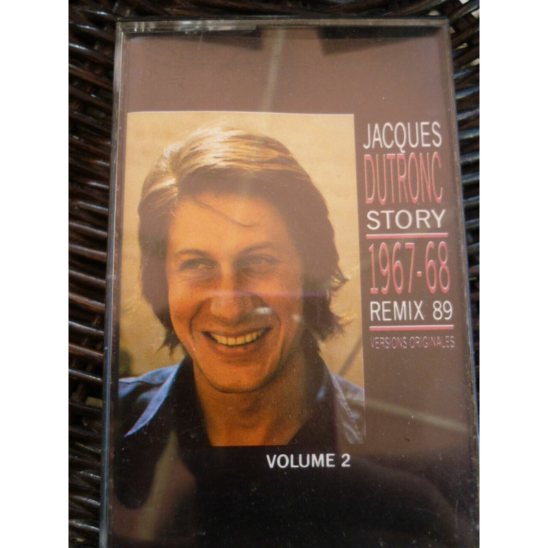 Jacques Dutronc Story Volume 2 68 Remix 89 Cassette Vogue 706272