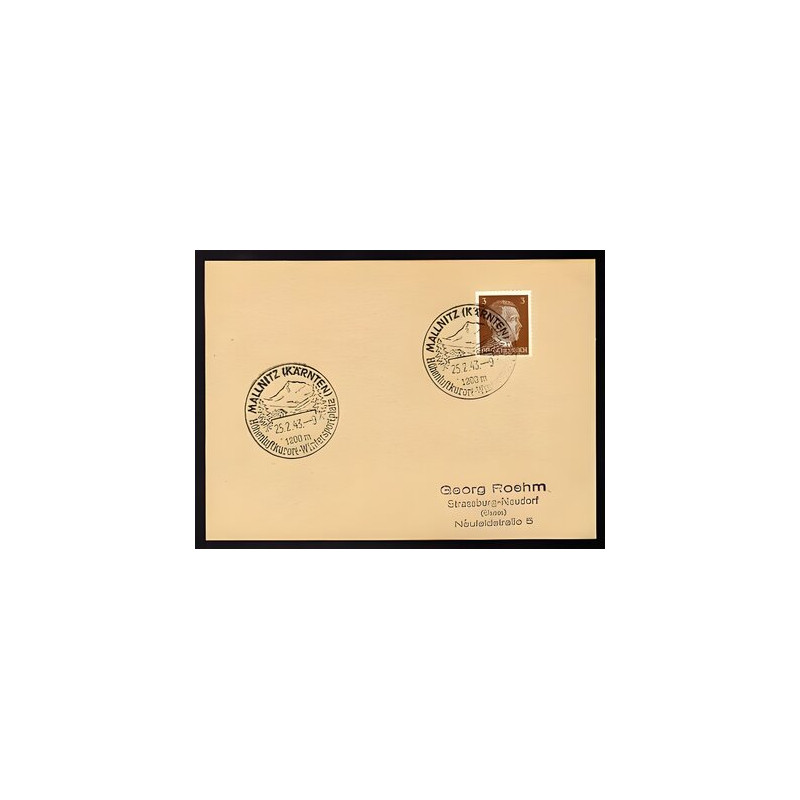 Allemagne n 706 Yv. cachet WW2 MALLNITZ Mi. 782