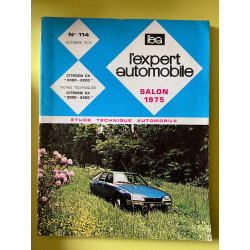 L'Expert Automobile n114 Octobre 1975