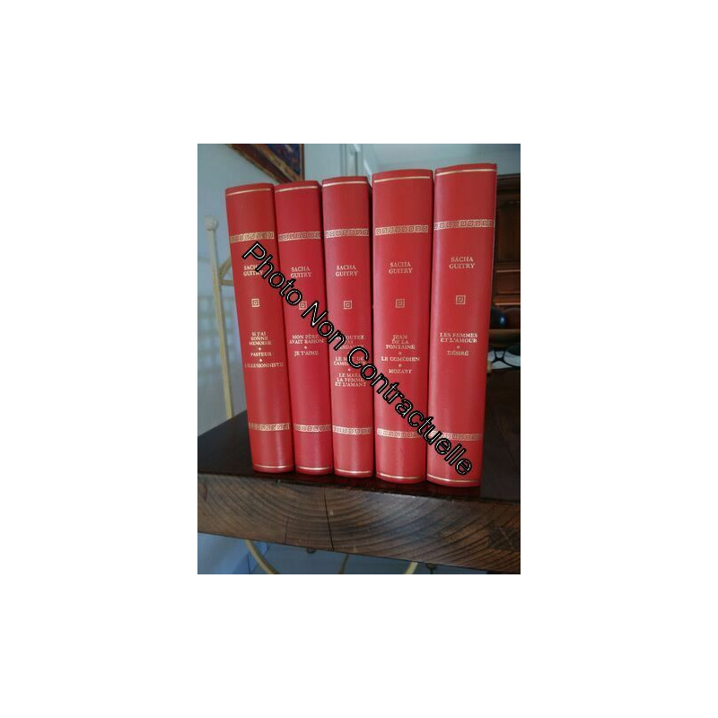 Sacha Guitry Les Immortels Chefs D'oeuvre Sacha Guitry Les Immortels Chefs D'oeuvre