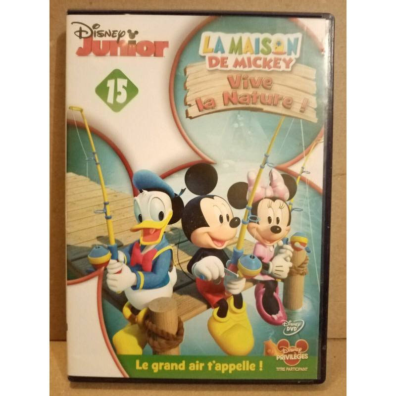 La Maison de mickey Vive La Nature DVD