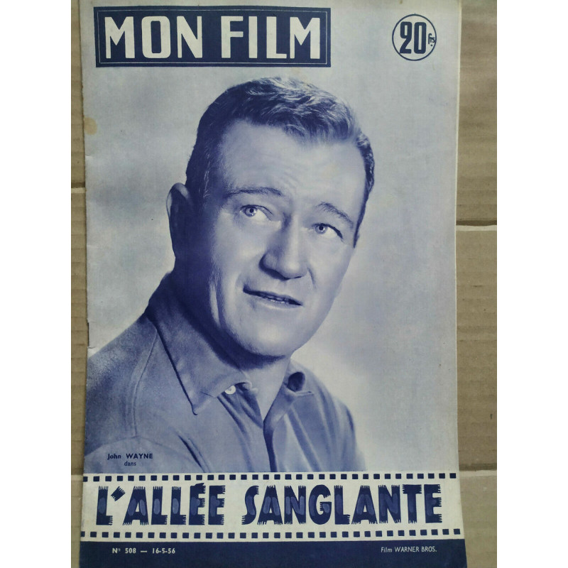Mon Film n 508 L'allée sanglante 16 5 1956