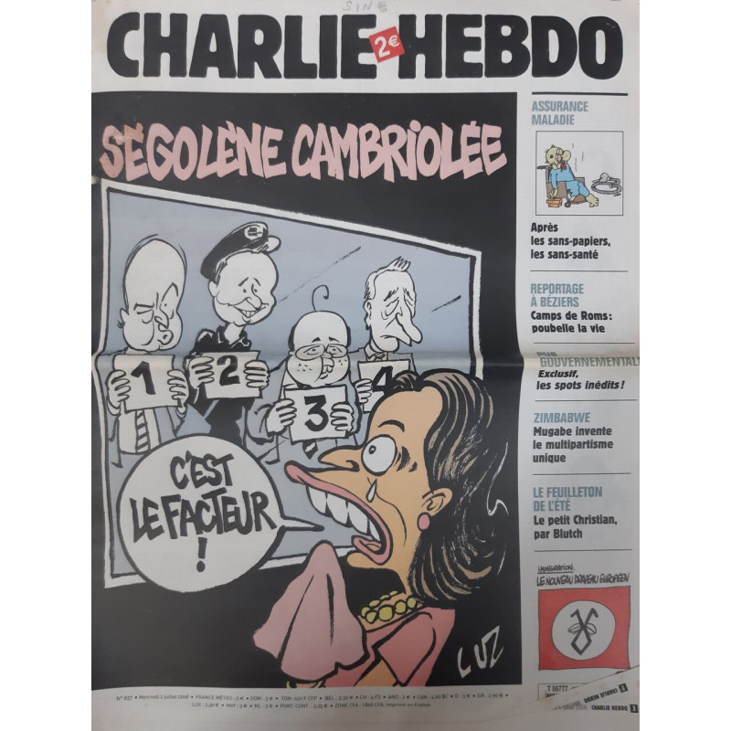Charlie Hebdo N° 837