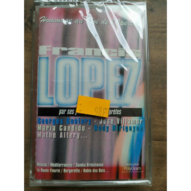 Hommage au Roi de l'opérette Cassette Audio K7 NEUVE SOUS BLISTER