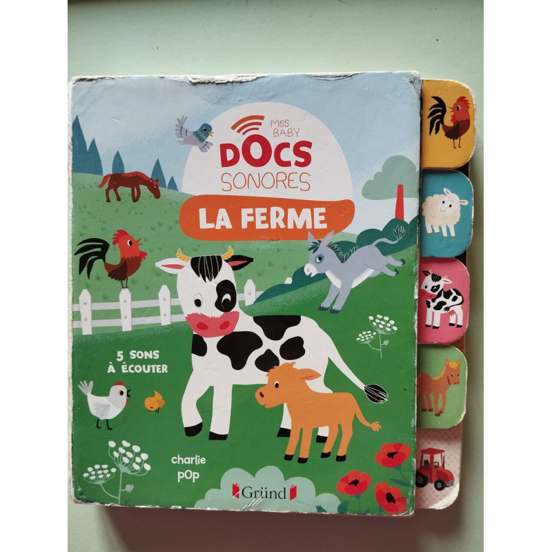 La ferme - Mes Baby docs sonores