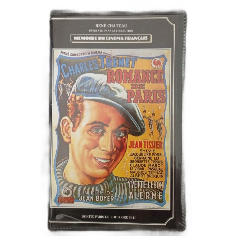 VHS - Charles Trenet: romence de Paris
