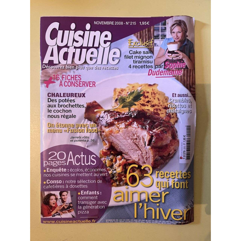 Cuisine Actuelle N°215/ 2008