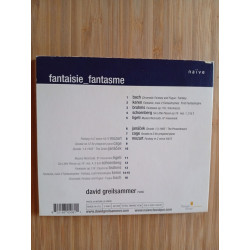 Fantaisie fantasme david greilsammer