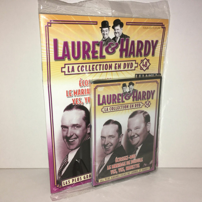 LAUREL ET HARDY la collection en DVD n 48 ECOSSEZ MOI mariage DUDULE