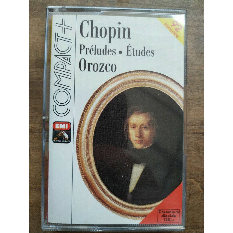 Chopin Préludes Études Orozco Cassette Audio-K7