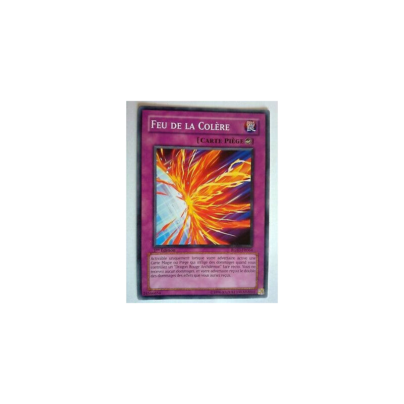 Feu de la Colère RGBT-FR064 Yu-Gi-Oh